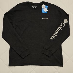 Columbia Charcoal Gray Heather Crewneck Tee